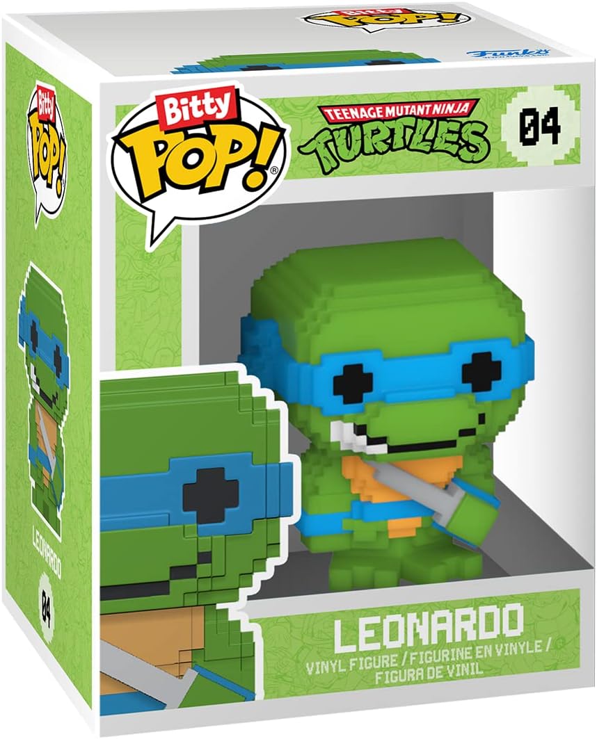 Funko Bitty Pop! Teenage Mutant Ninja Turtles Mini Collectible Toys 4-Pack
