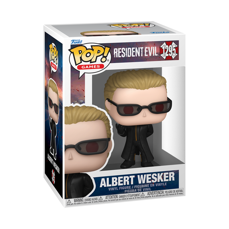 Funko Pop Resident Evil Albert Wesker | Buy Online India – Blue