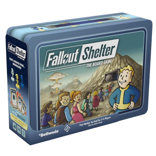 Fantasy Flight Games Fallout Shelter The Board Game