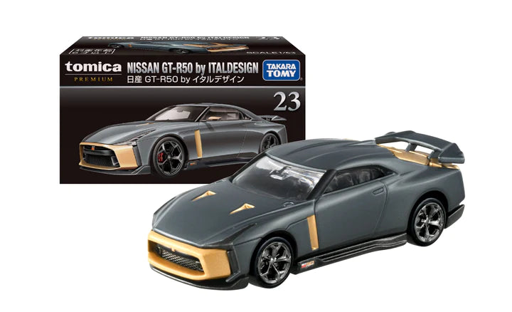 Tomica TP23 Nissan GT-R 50by Ital design Diecast Scale Model Collectible Car