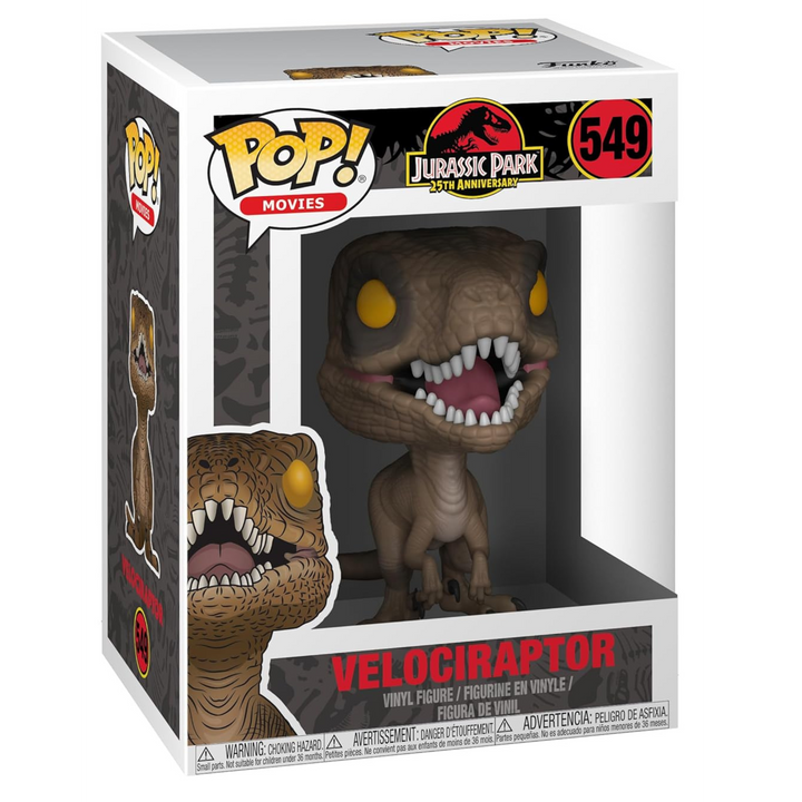 Funko Pop! Movies: Jurassic Park - Velociraptor – Blue Balloon Toys