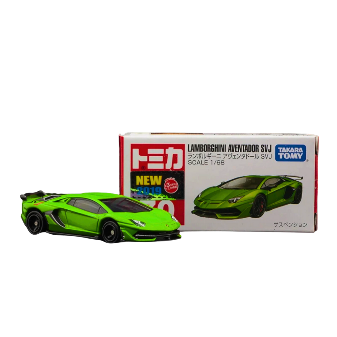 Tomica Lamborghini Aventador SVJ Diecast Scale Model Collectible