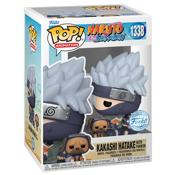 Funko Pop! Animation: Naruto - Kakashi with Pakkun (Exc)