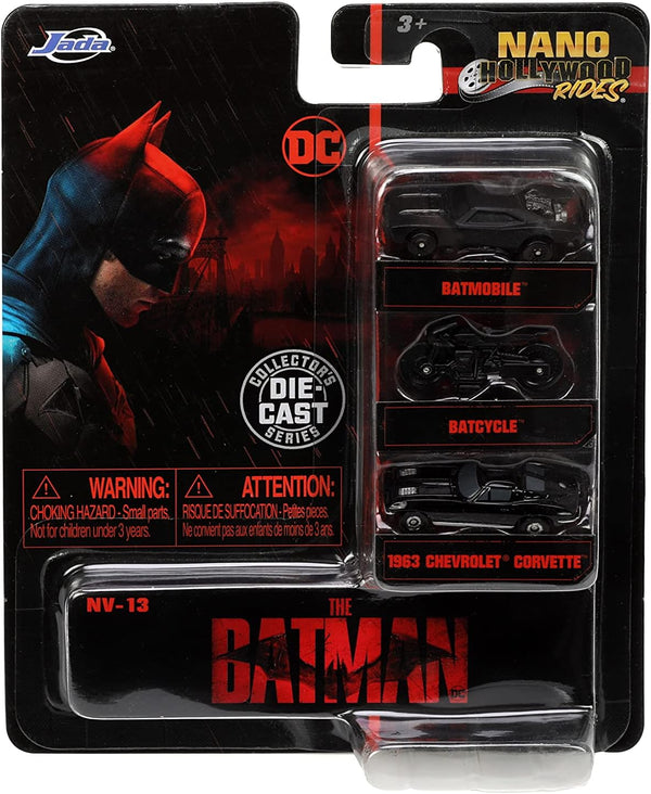 Jada DC Batman 1.65" Scale Nano Hollywood Rides Collectors Diecast Series