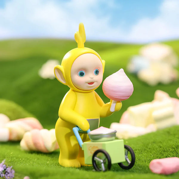 POP MART Teletubbies Fantasy Candy World - Laa Laa With Marshmallow Cart (Sealed Figure,unboxed)