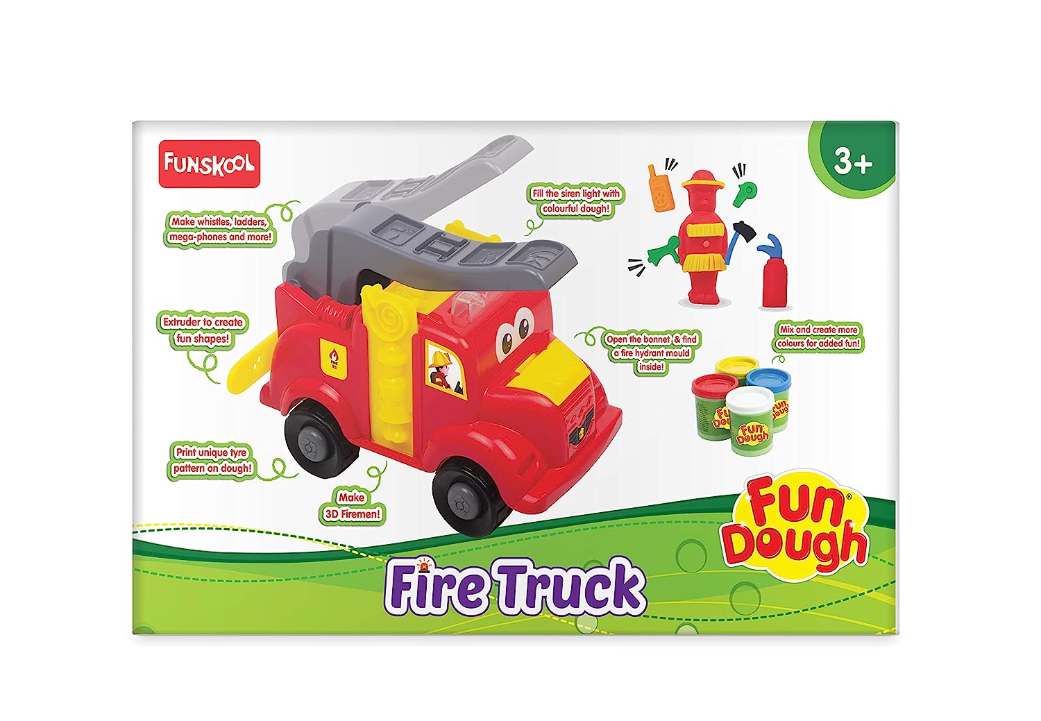 Funskool Fundough Fire Truck