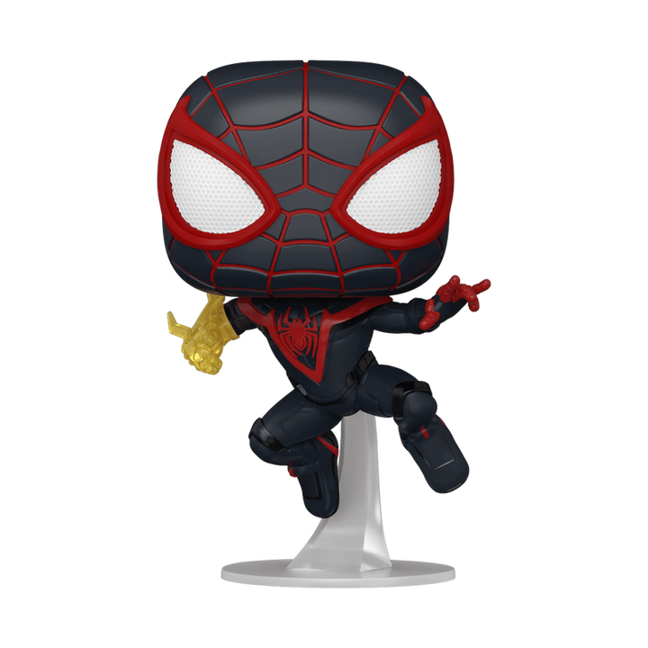 Spider-Man action figure on a white background