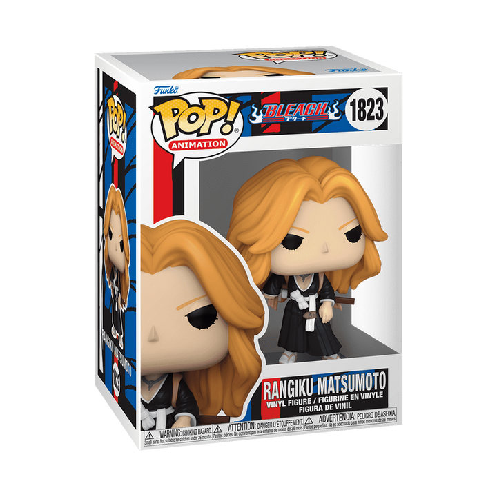 Funko Pop! Rangiku Matsumoto figure packaging with Bleach branding