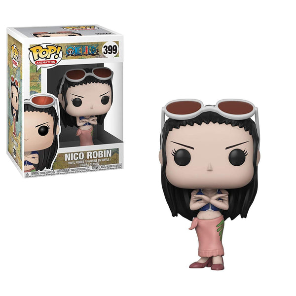 Funko Pop! vinyl figure of Nico Robin from One Piece with packaging on a white background