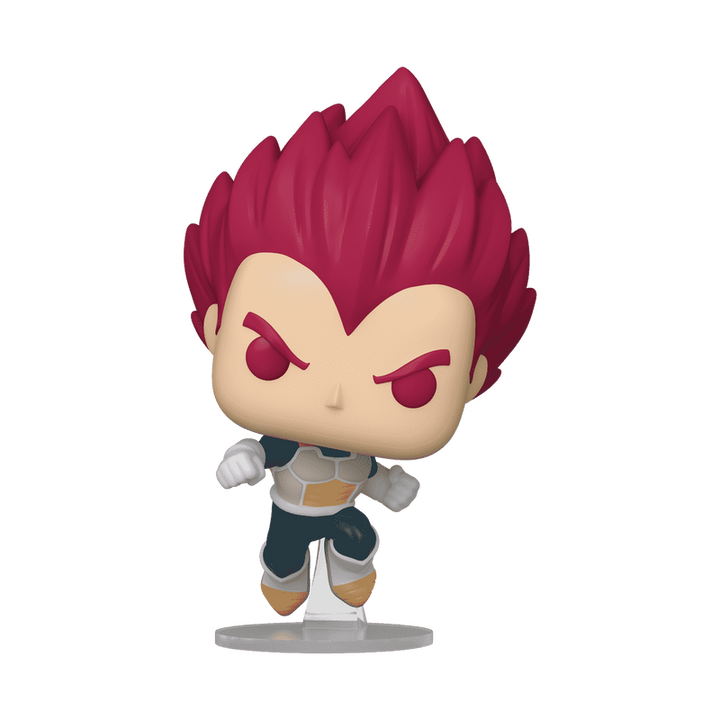 Funko Pop! vinyl figure with red hair on a white background