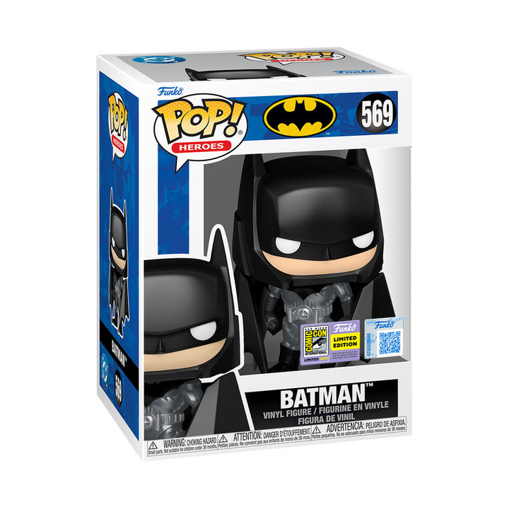 Funko Pop! Batman vinyl figure in packaging with visible branding