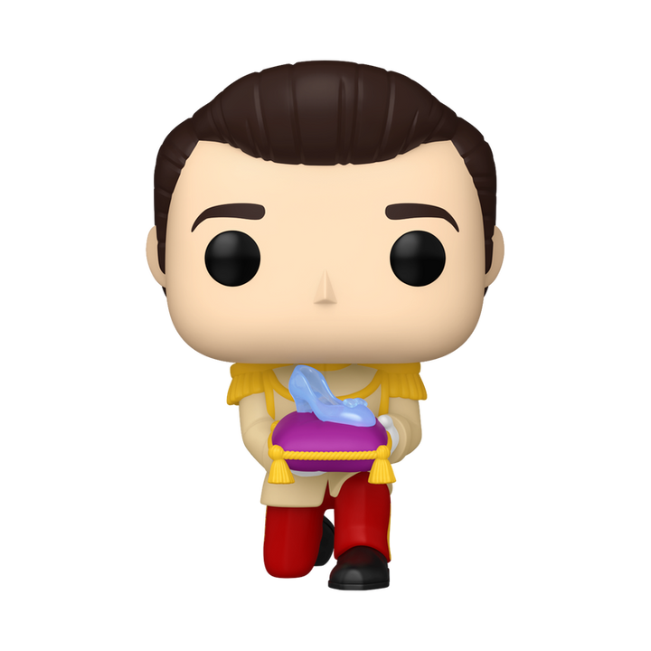 Funko Pop! vinyl figure of a character holding a purple and blue object on a white background