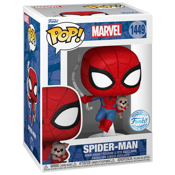 Spider-Man Funko Pop! spiderman with sandwich the dog funko pop