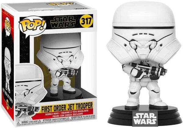 Funko Pop! First Order Jet Trooper figure from Star Wars with packaging