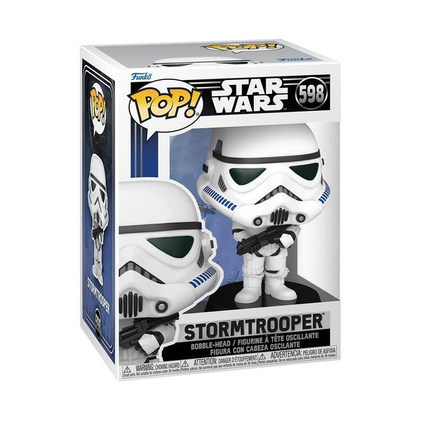 Funko Pop! Stormtrooper figure packaging from Star Wars series