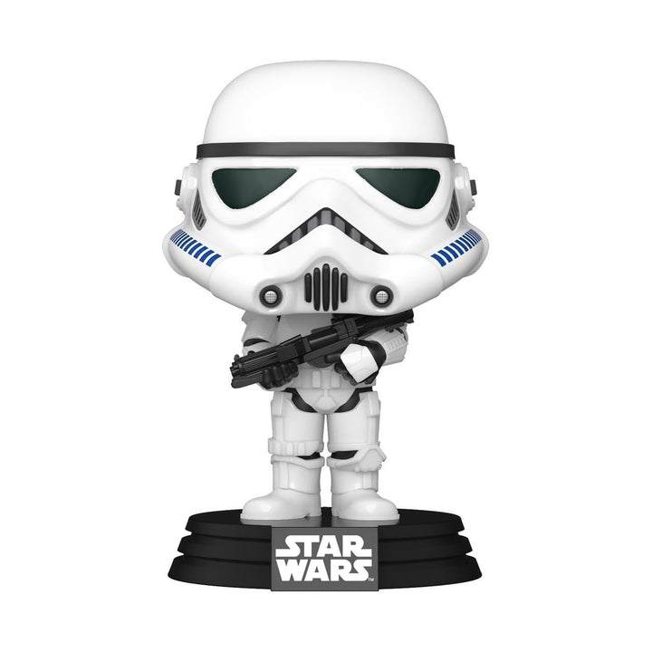 Star Wars stormtrooper figure on a white background