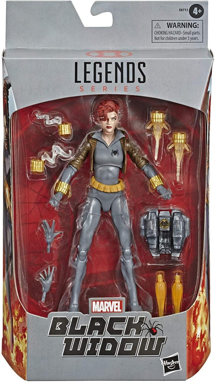 Marvel Legends Black Widow action figure in packaging