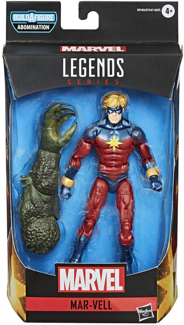 Marvel Legends Series Mar-Vell action figure in packaging