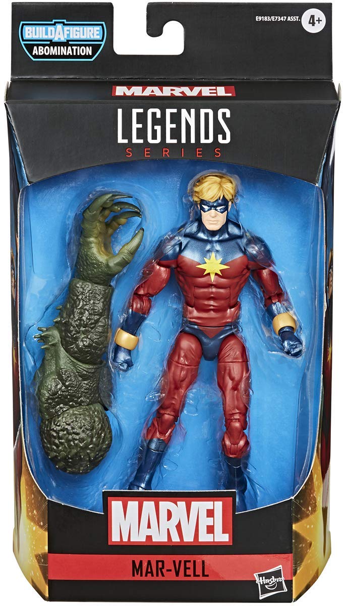 Marvel Legends Series Mar-Vell action figure in packaging