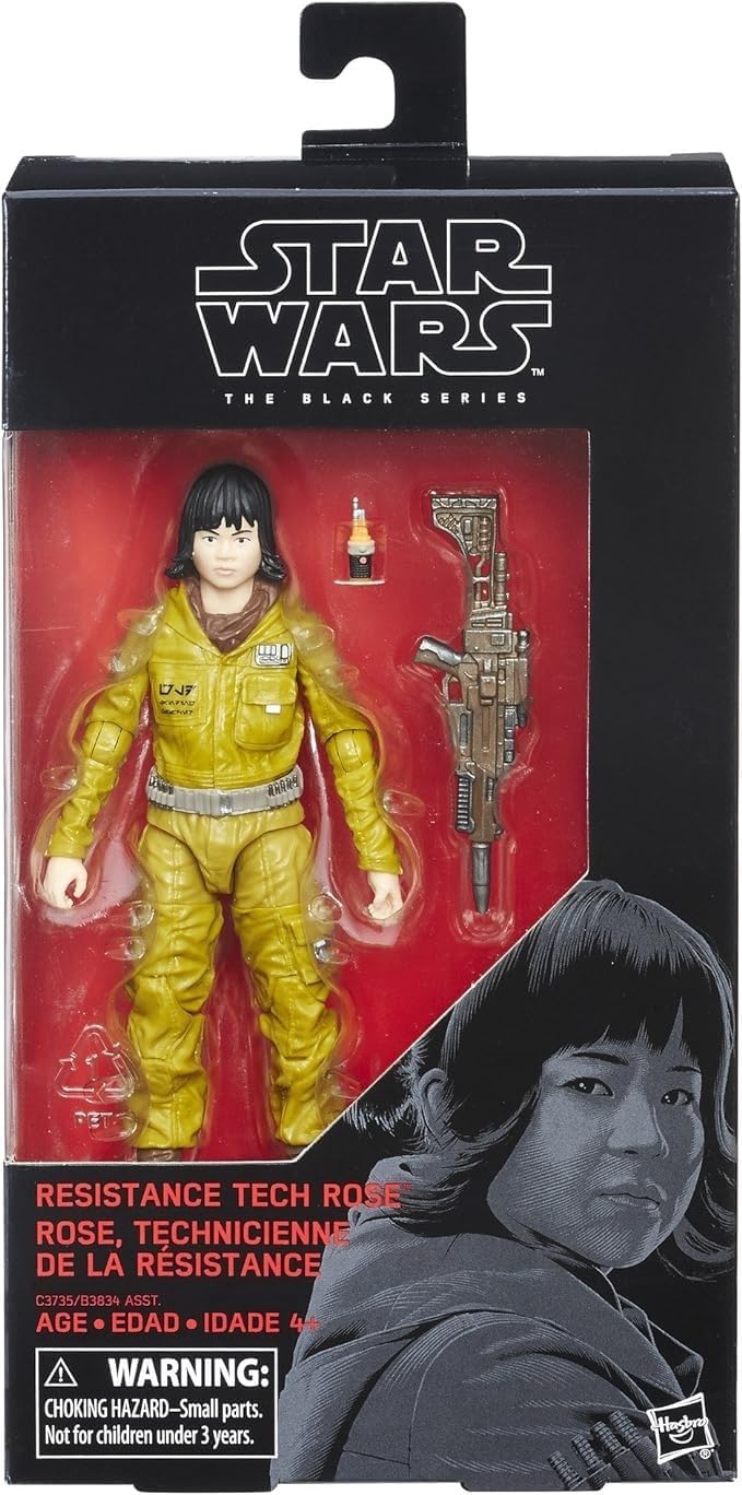 Star Wars The Black Series action figure packaging with character portrait