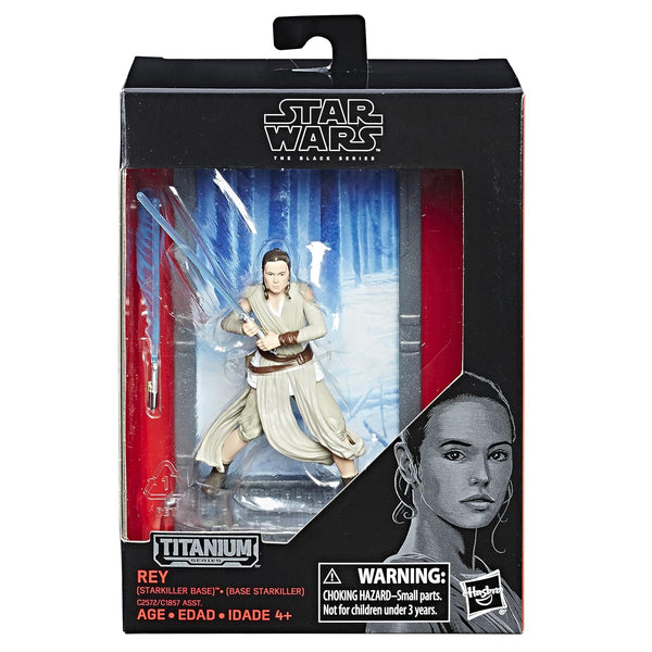 Star Wars action figure in packaging with character illustration