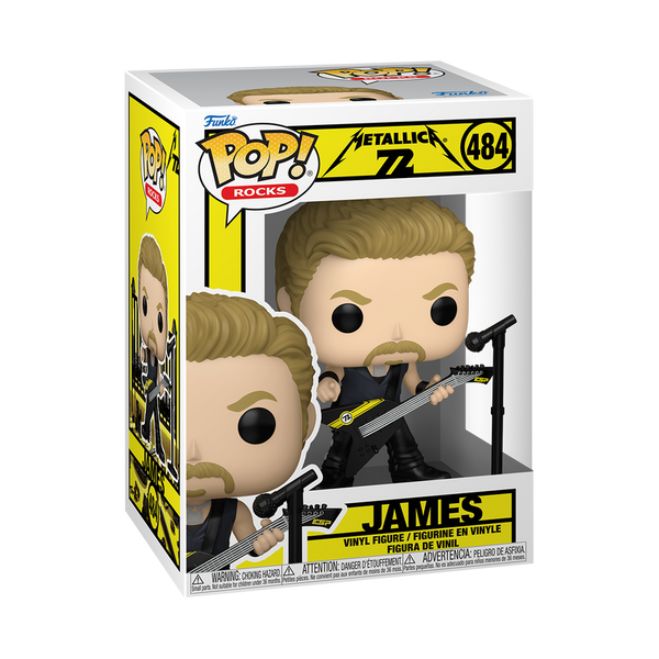 Funko Pop! Rocks: Metallica - James (72 Seasons) *PRE-ORDER