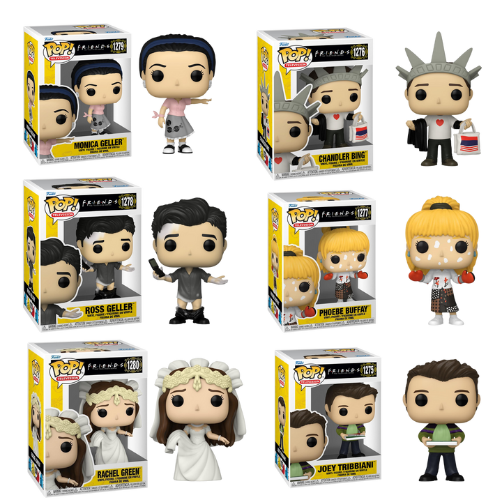 Funko Pop! Television Friends (Set of 6)
