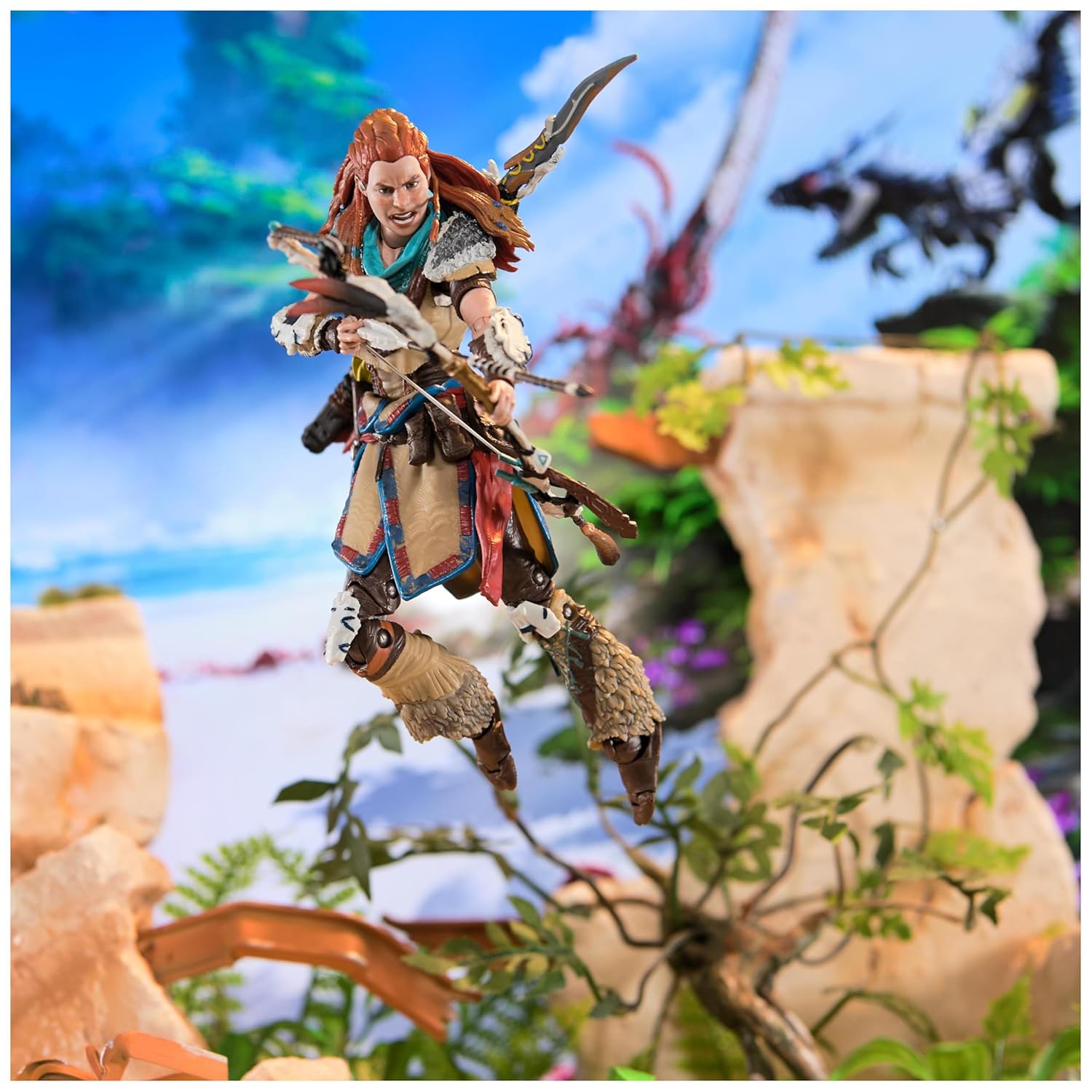 Horizon Forbidden West Aloy 6-Inch Deluxe Action Figure | Blue