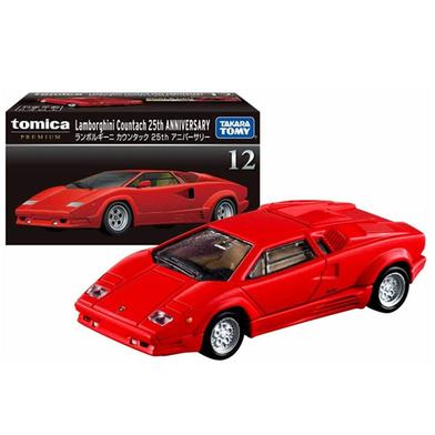 Tomica TP12 Lamborghini Countach 25th Anniversary'21 Diecast Scale Model Collectible Car