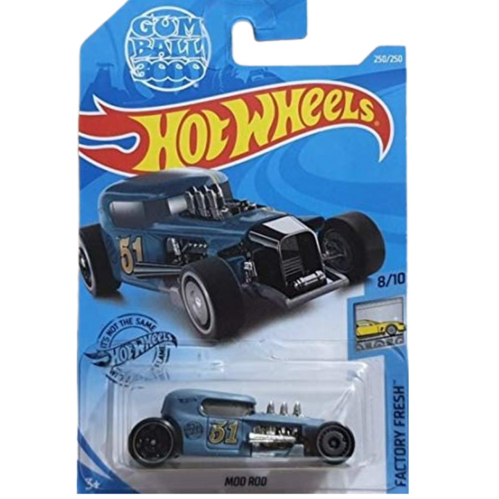 Mod Rod Blue Hot Wheels Mod Rod – Blue Balloon Toys