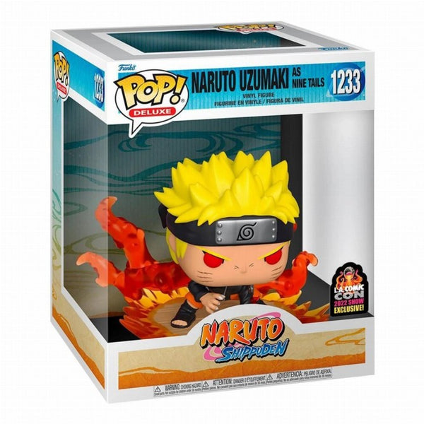 Funko Pop Deluxe! Animation: Naruto - Naruto as Nine Tails L.A Comic Con 2022 Show Exclusive