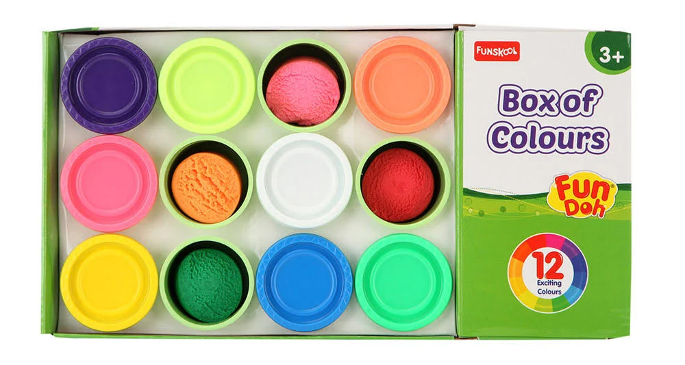 Funskool Fundough Box Of Colours 12 pack