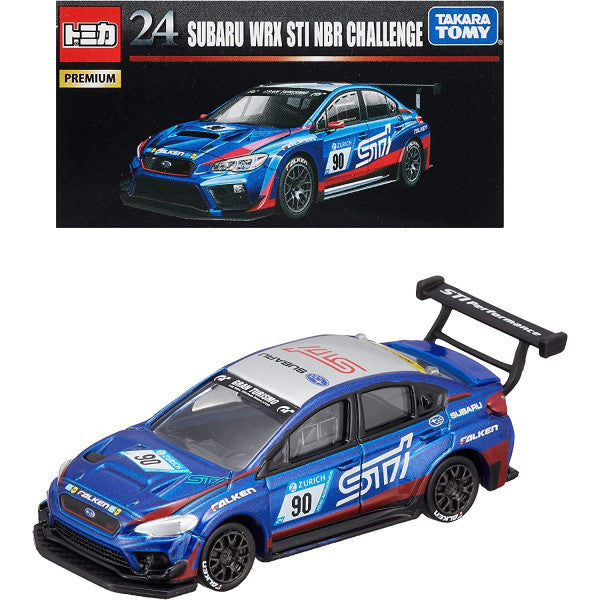 Tomica TP 24 Subaru WRX Nbr Challenge Diecast Scale 1/62 Model Collectible Car