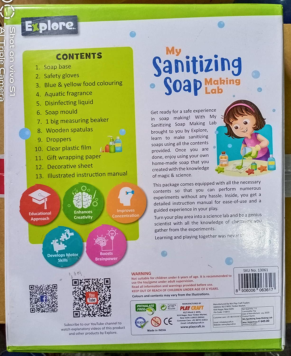 Explore STEM- My Sanitizing Soap Making Lab