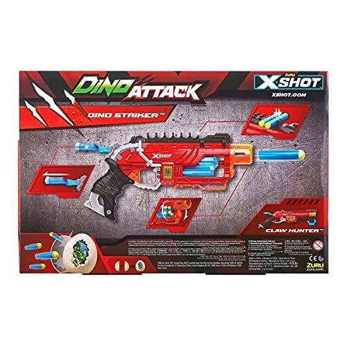 X-Shot Dino Attack Dino Striker Foam Dart Blaster