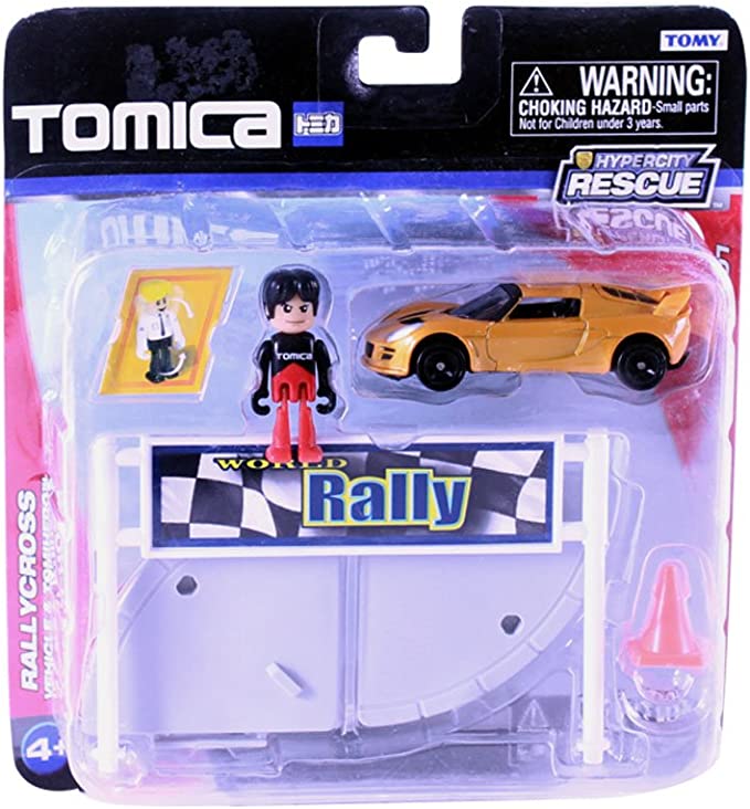 Tomica Hypercity Rescue World Rally Car - Rallycross Lotus Exige S