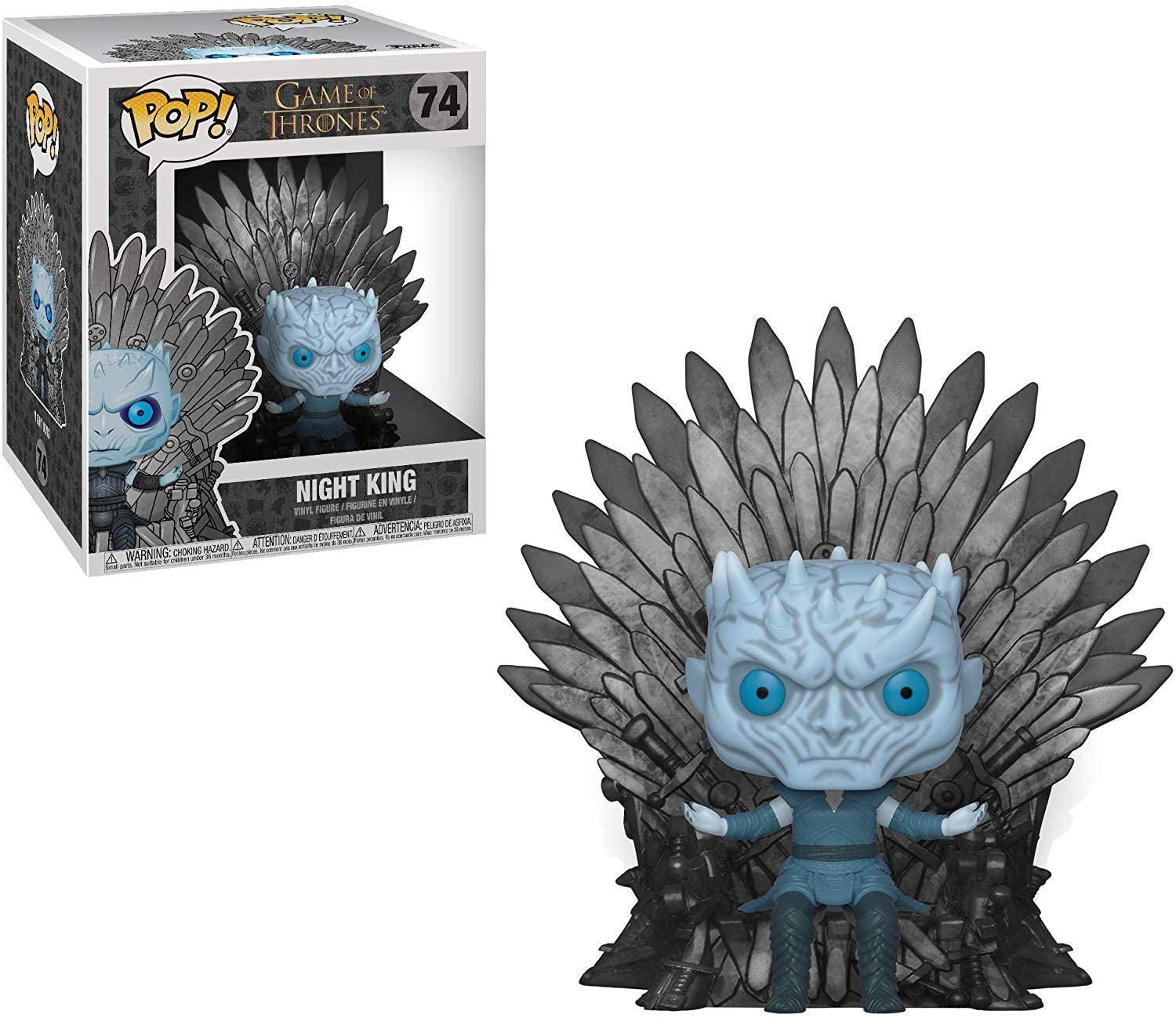 Funko Pop Game of Thrones - Night King Sitting on Throne #74 *Not Mint*