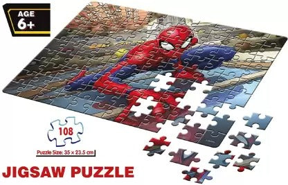 Frank  Marvel Spiderman Jigsaw Puzzle (108 Pcs)