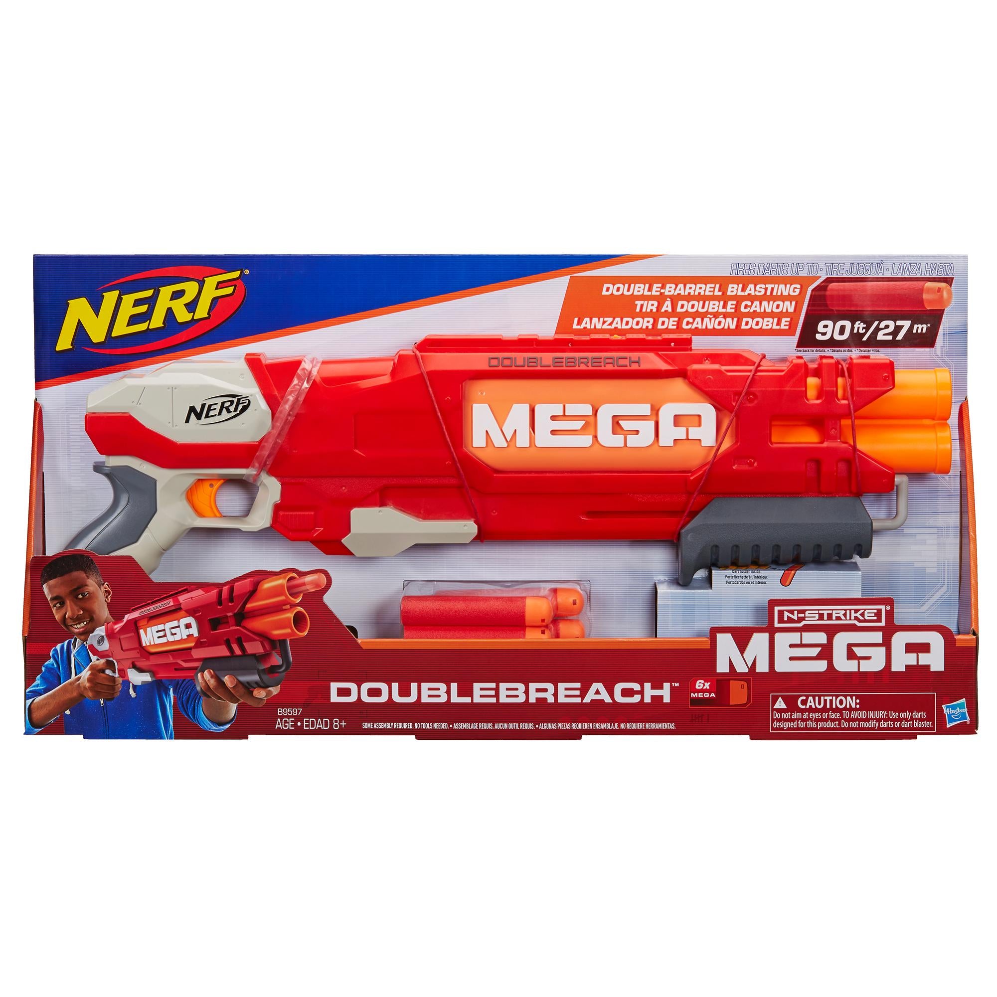 NERF N-Strike Mega Double Breach Toy Blaster