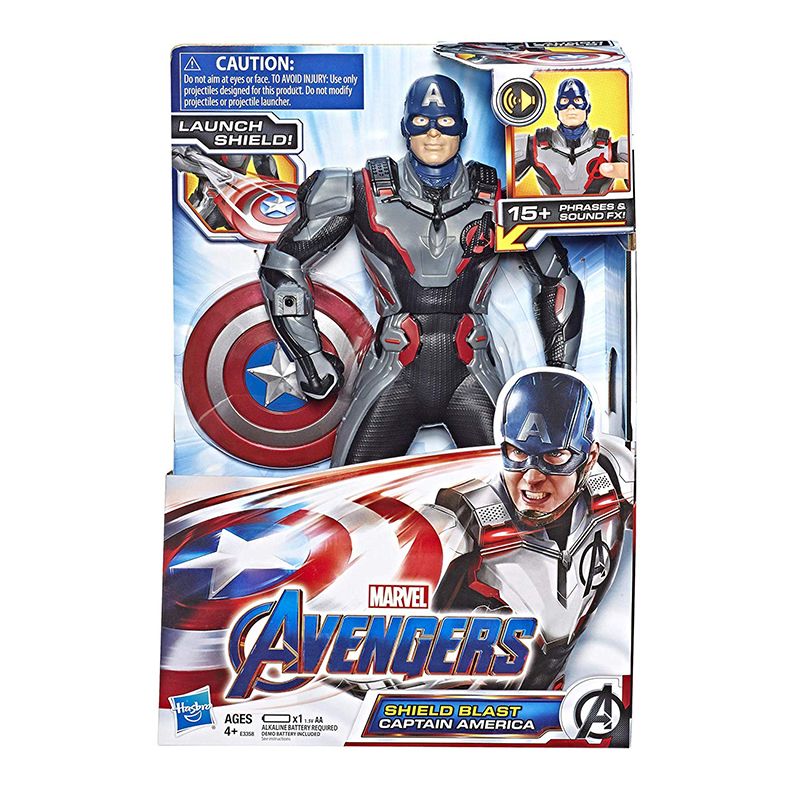 Marvel Avengers Endgame Shield Blast Captain America 13"