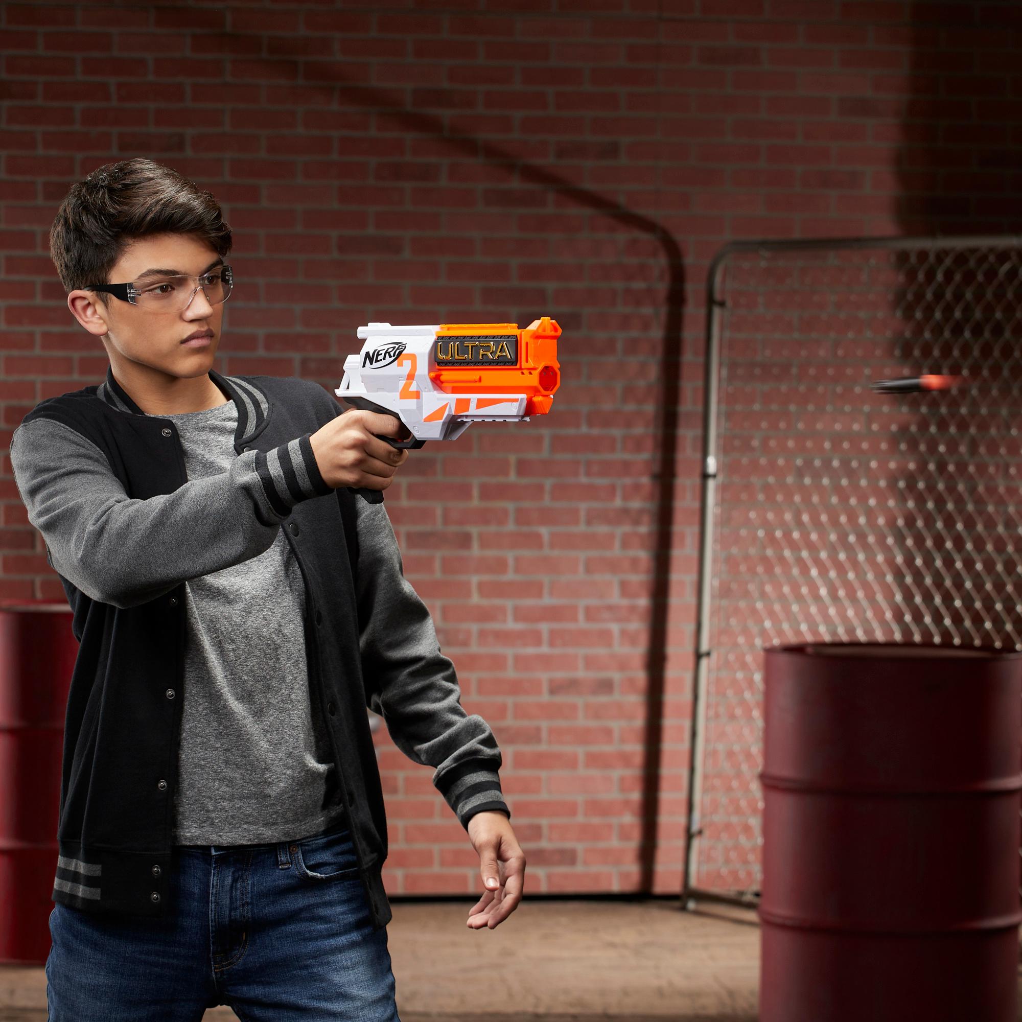 Nerf Ultra Two Motorized Blaster -- Fast-Back Reloading, 6 Nerf Ultra Darts -- Compatible Only with Nerf Ultra Darts