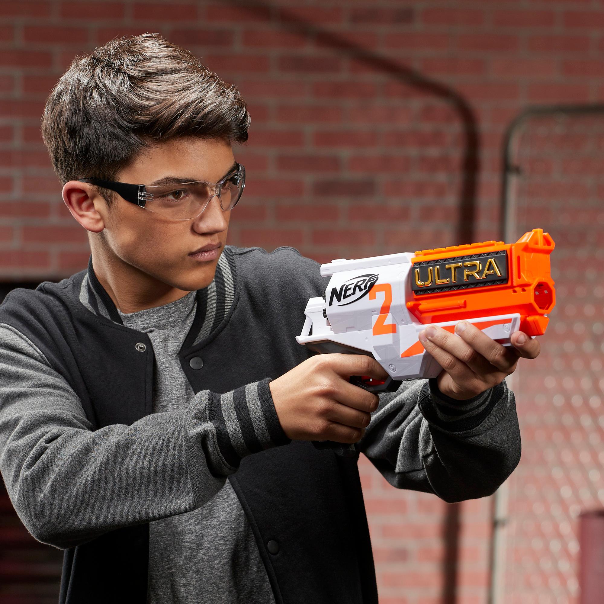 Nerf Ultra Two Motorized Blaster -- Fast-Back Reloading, 6 Nerf Ultra Darts -- Compatible Only with Nerf Ultra Darts