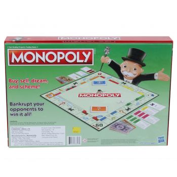 Hasbro Monopoly Classic Board Game for Families and Kids