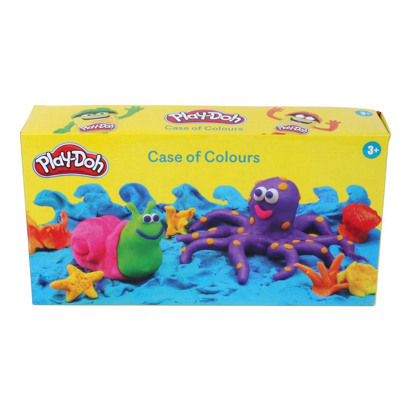 Play-Doh Case of Colours 12-Pack of 2-Ounce Cans Non-Toxic Colours
