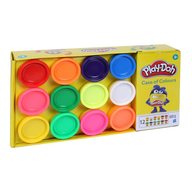 Play-Doh Case of Colours 12-Pack of 2-Ounce Cans Non-Toxic Colours