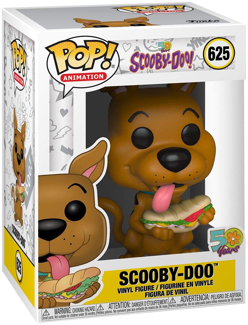 Scooby Doo w/ Sandwich - Scooby Doo Funko Pop Animation #625