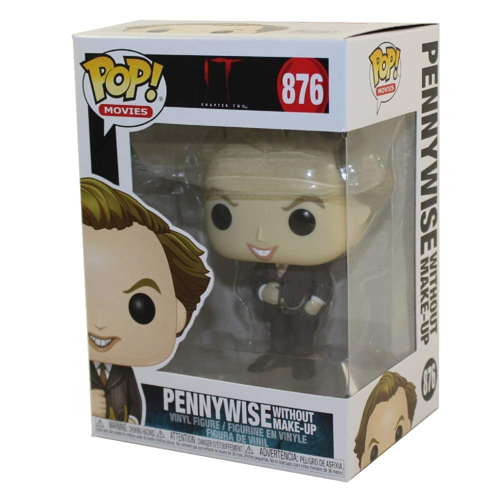 Funko Pop POP Movies: IT 2 -Pennywise Without Make Up #876 *Not Mint*