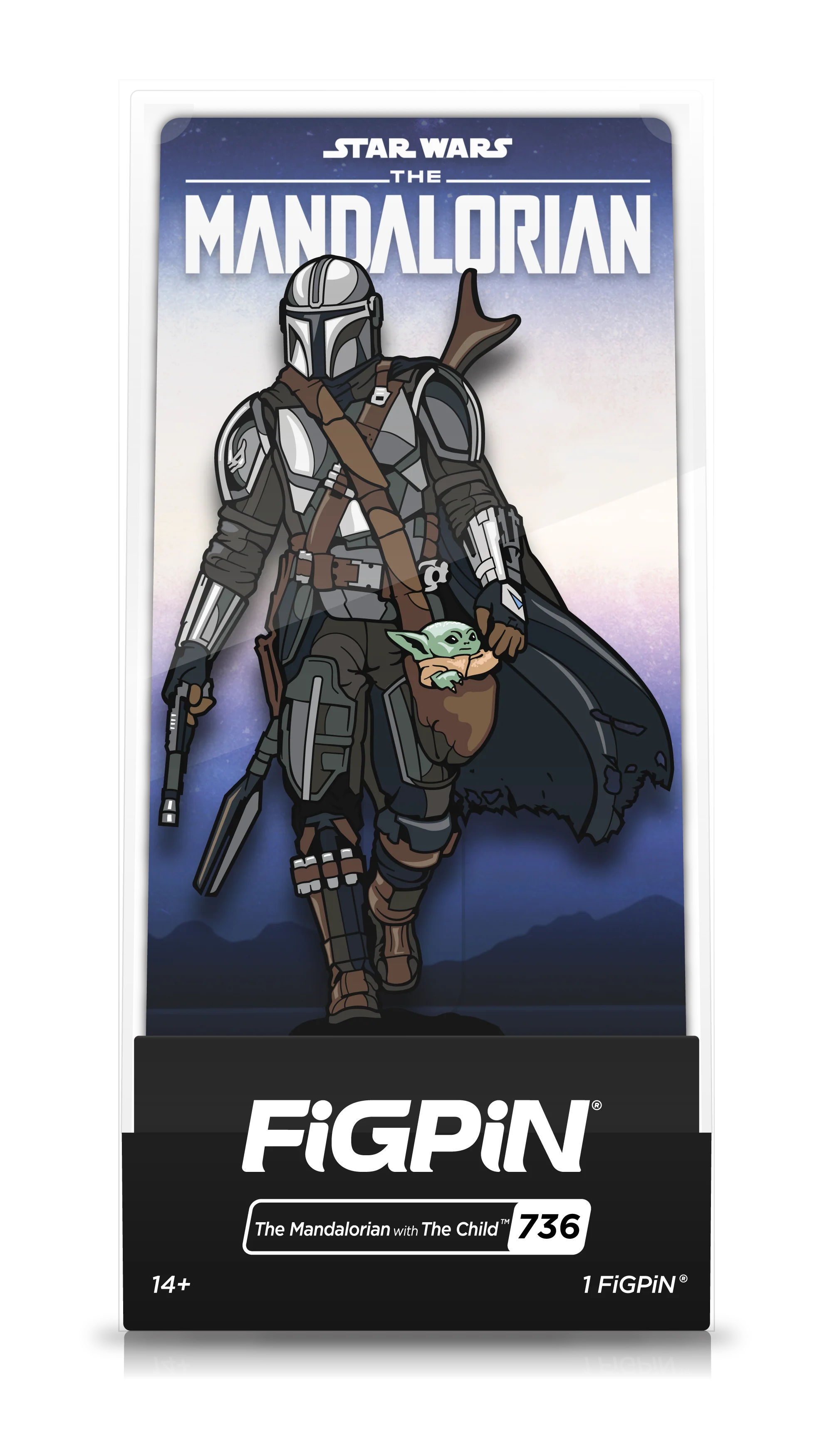 FiGPiN Star Wars The Mandalorian with The Child (736)
