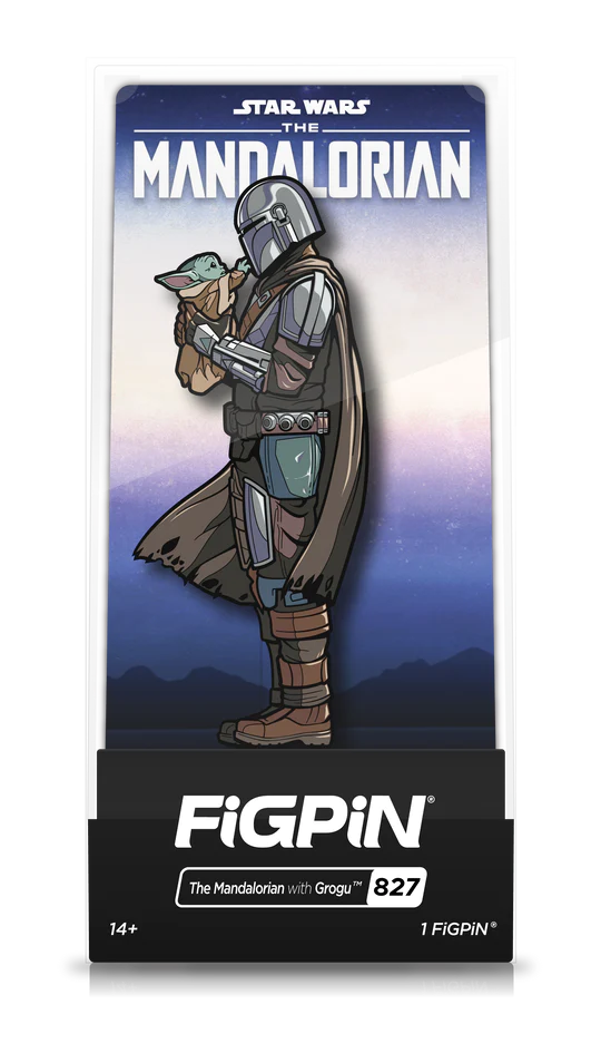 FiGPiN Star Wars The Mandalorian with Grogu (827)