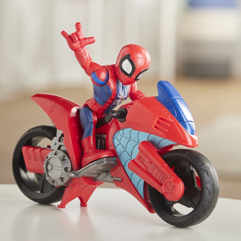 Spider-Man Swingin' Speeder, 5-Inch Figure and Motorcycle Set